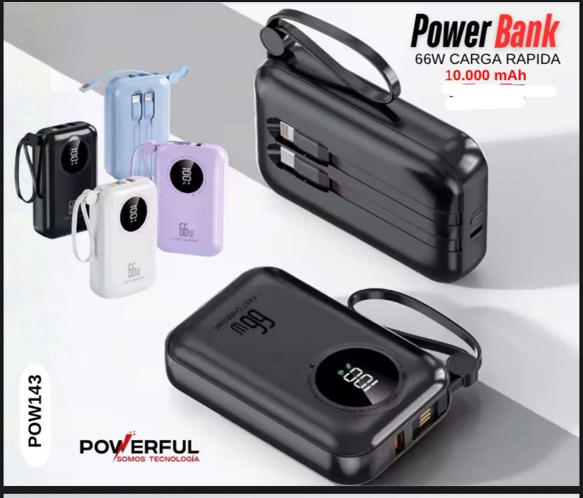 POWER BANK POW143 (10.000 mAh)
